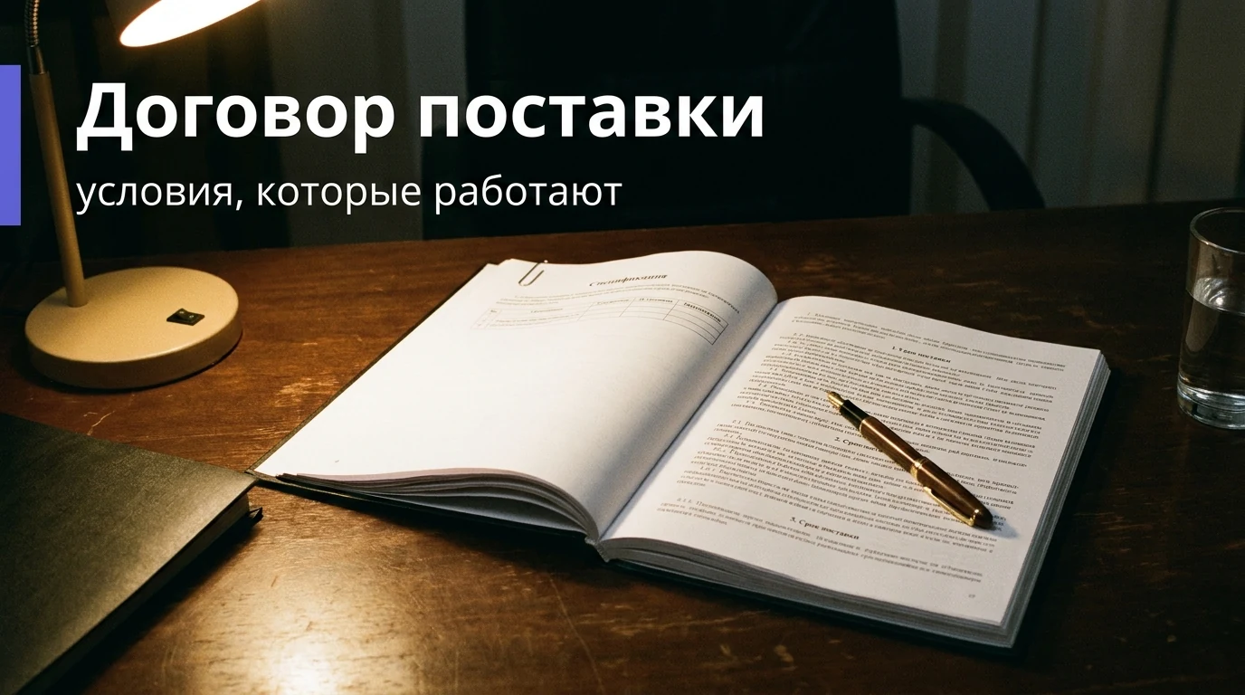 Договор поставки: какие условия работают в споре