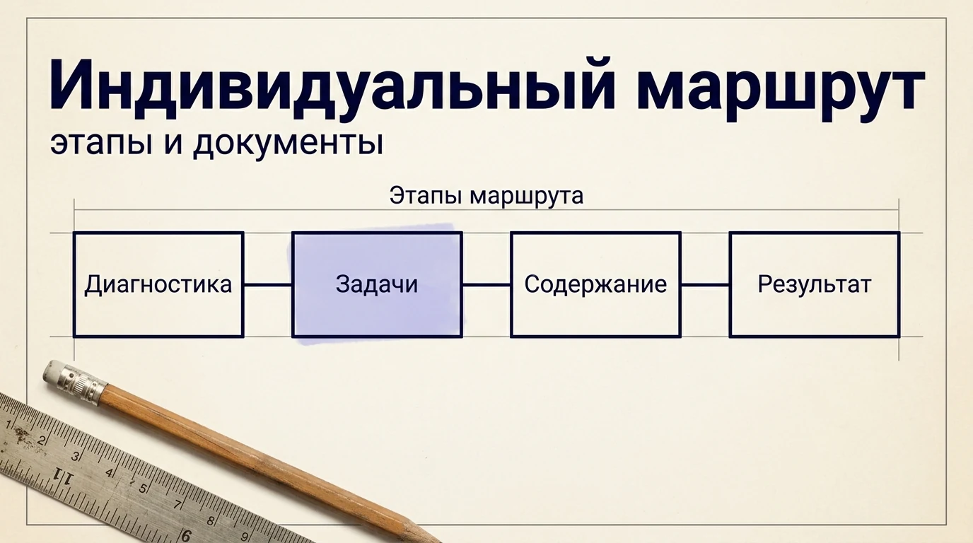 Индивидуальный образовательный маршрут: структура, образец и нормативные основания
