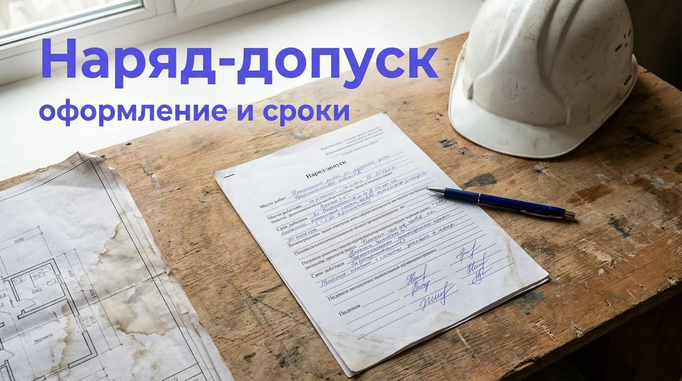 Наряд-допуск на работы повышенной опасности: кто выдаёт, как оформить и сколько хранить