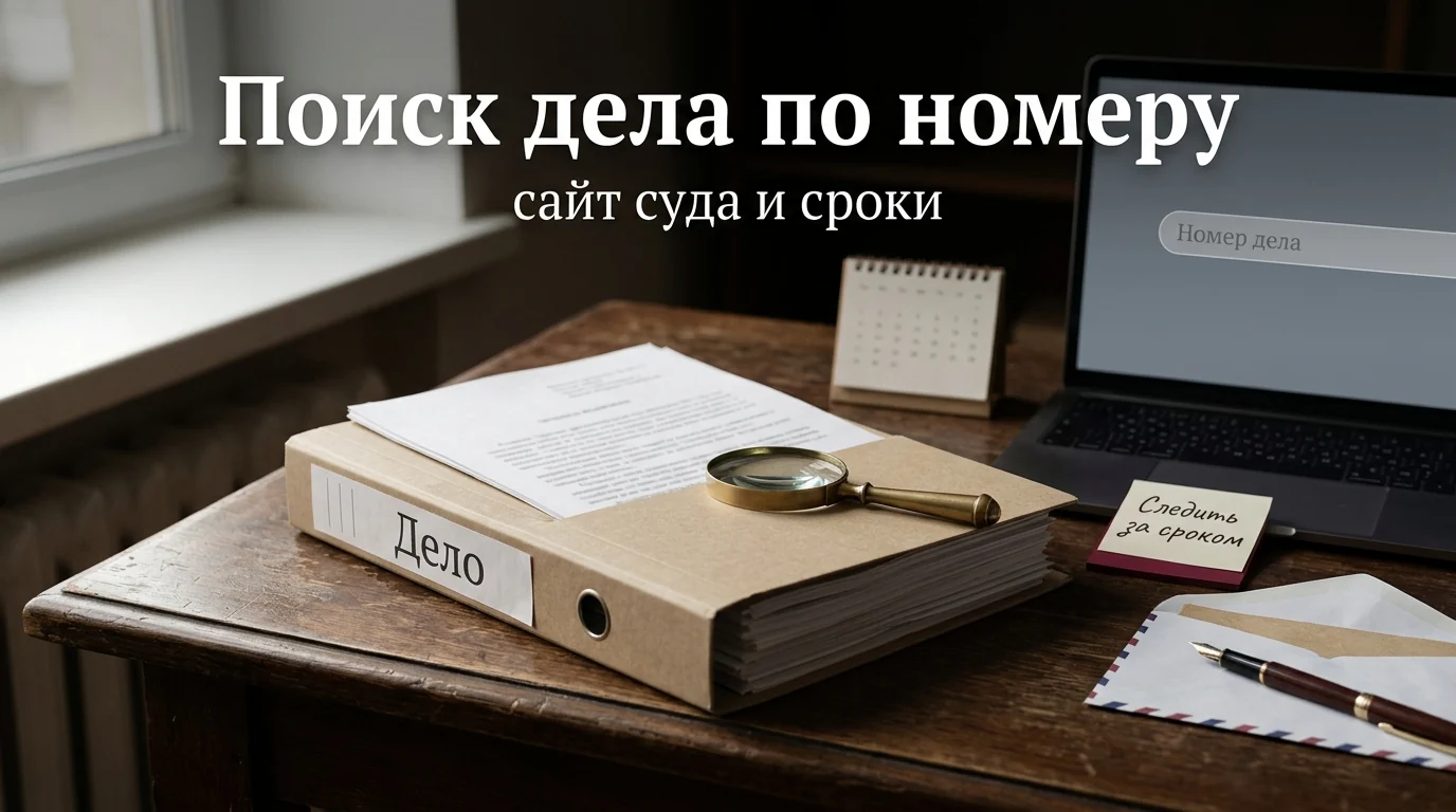 Поиск дела по номеру: где искать на сайте суда и как не пропустить срок