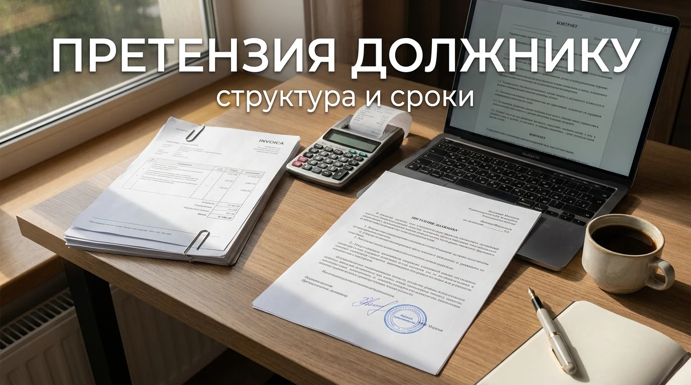 Претензия о взыскании задолженности: образец, структура и сроки