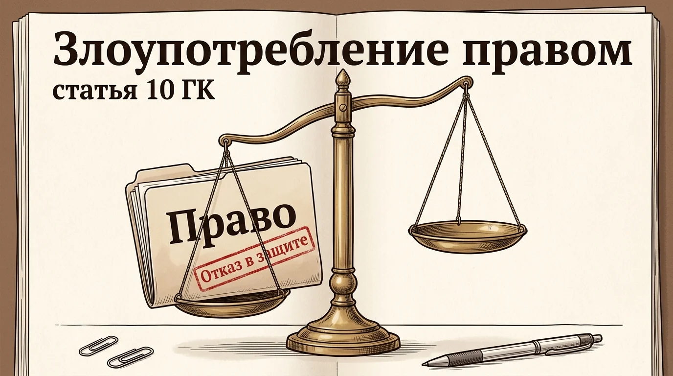 Злоупотребление правом: что это по ст. 10 ГК РФ, примеры и судебная практика